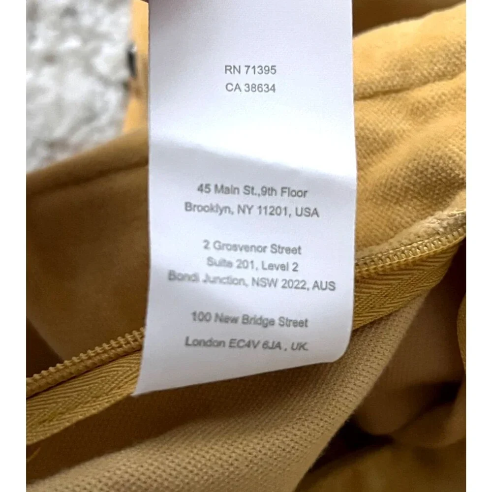 WEST ELM Yellow Velvet Studded Pillow Cover 20